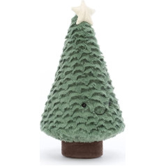 Jellycat Blue Plush Christmas Tree Decoration