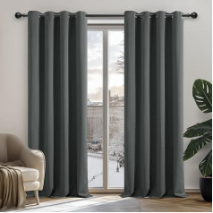 Deconovo Blackout curtains, thermal curtains, sound insulation, opaque curtains
