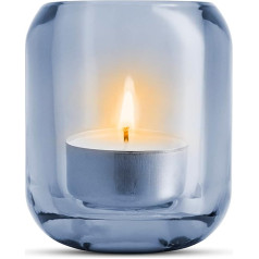 EVA SOLO 2 Acorn Glass Candle Holders Sea Decorative Tea Light Holder Made of Coloured Glass Sea