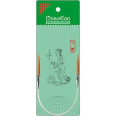 ChiaoGoo Bamboo Circular Knitting Needles 9