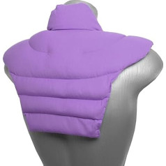 Neck Pillow - Neck + Shoulders + Back - Lilac - Flax Seed Pillow - Neck Pillow - Heat Cushion - Neck Shoulder Pillow