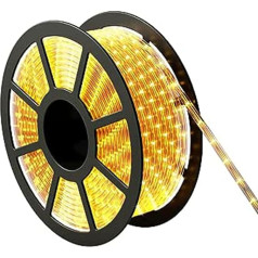 GOPLUS 20 m Outdoor Light Tube, LED Light Tube Warm White with 720 LEDs, LED Strip 15,000 Hours, Waterproof, Fairy Lights for Outdoor and Indoor Use (20 m)