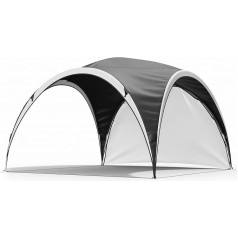 ROODZ Gazebo 3.20 x 3.20 m, Waterproof, UV Sun Protection 50+, Party Tent, Garden Gazebo, Garden Tent, Sturdy, Winterproof, Stormproof, High Quality, with Side Panel, 2.20 Height