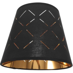 Gadpiparty Black Desk Lampshade, Fabric Decorative Lampshade, Pagoda Lampshades, Floor Lampshade, Small Lampshade, Metal, Clip-on