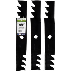 MAXPOWER 561812XB 3-N-1 Commercial Mulching Blades for 48