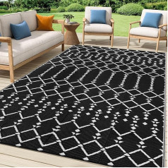 Smiry Waterproof Outdoor Rug 5x8ft Camping Rug Reversible Plastic Straw Patio Rug Indoor Outdoor RV Mat for Patio Outdoor Entrance Backyard