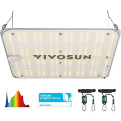 Title VIVOSUN VS1000E LED Grow Light with Samsung Diodes for Indoor Growing, Plant Lamp with Sun-Like Full Spectrum for 60 x 60 cm, 90 x 90 cm Grow Tent