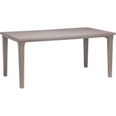 Best 18511690 Table Genoa 165 x 94 cm, Cappuccino