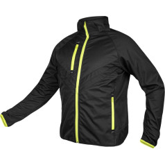 Neo Tools Mix&Match Softshell jaka, melnā un dzeltenā krāsā, izmērs XXL