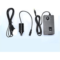 TYZK Microscope Accessories 9mm LED Coaxial Light Source Microscope Dot Light No Brightness Strobe LED Spot Lamp Adjustable Durability and Reliable Performance (Blue Light)