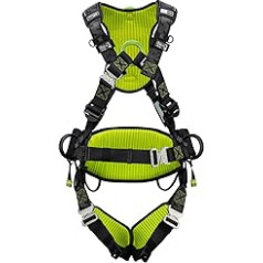 Honeywell Miller H700 Full Body Harness CC5 Model with Automatic Quick Release Aluminium Alloy Buckles and Back Anchor D-Ring, Side Anchoring D-Rings and Sternal