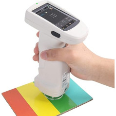 Portable Color Analyzer Lab Colorimeter Chroma Meter Portable Spectrophotometer Grating TS7700 Digital Precise Colorimeter Colour Difference Meter