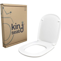 King Seat Yes sedileria Toilet Dolomite Gemma 2 Dedicated Toilet Seat Slow Close, 455254181480 Zipper