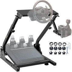 NER G29 Steering Wheel Stand for Logitech G25, G27, G29 and G920 Steering Wheel Stand Racing Steering Wheel Stand with V2 Gear Lever Holder.