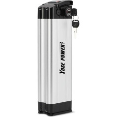 YOSE POWER E-Bike Battery 36 V 10.4 Ah / 14.5 Ah / 15.6 Ah / 18.2 Ah XH370-10J Pedelec Battery for Aldi MiFa Trio Zhenlong Phylion