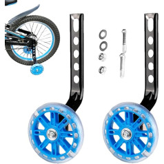 Training wheels for bicycle, training wheels for bicycle, training wheels for riding bike, flash mute, rear wheel stabiliser, PE accessories