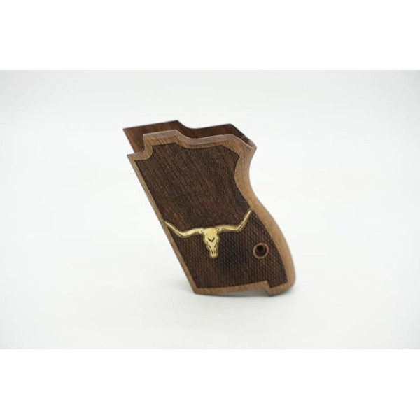 Deep Grips Brand Smith Wesson CS45 Compatible Walnut Handles