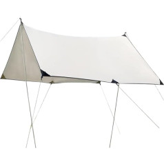 Sonnenschirm Outdoor-Überdachungszelt, Sonnenschutz-Überdachung, Stoff, Camping-Markise, Regensicher, Camping-Picknick-Überdachung, Pergola Sonnenschutzdach(Green,B)