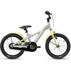 S'COOL S'COOL XXlite Children's Bicycle, 16 Inch Bicycle for Children and Teenagers, Bicycle for Boys with Sporty Sitting Position, Children's Bicycle with High-Quality Components