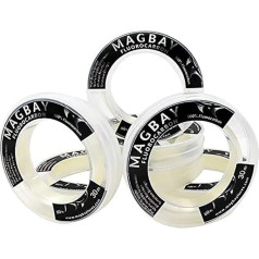 MagBay Lures 100% Pure Fluorocarbon Leader 150, 130, 100, 80, 60 & 18kg, 30M Fishing Line