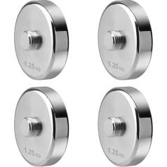 Northdeer Single Weights Weight Plates, Pack of 4, 0.25 kg, 0.75 kg, 1.25 kg, 1.5 kg, 2.5 kg, 4 kg (Standard Version), Compatible Only with Northdeer Dumbbells