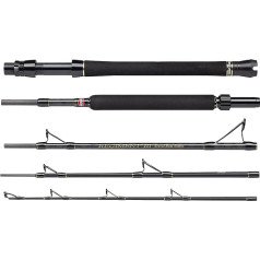 PENN Regiment III Travel Boat Rod - Saltwater Sea Fishing Rod - Multi Piece Protective Cordura Transport Tube