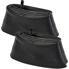 YunSCM Pack of 2 64/75-559 26 Inch Inner Tube 26 x 2.5/3.0 AV32 mm Valve Compatible 20 Inch Bicycle Tube/E-Mountain Bike Inner Tube 26 x 2.5 25 x 2.6 20 x 2.7 26 x 2.8 26 x 2.9 26 x 3.0
