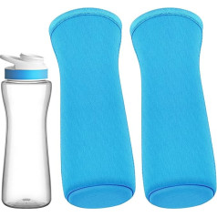 NBOOCUP 2 x Protective Cases Compatible with 22oz Cirkul Water Bottles, Fits 22oz Plastic and Stainless Steel Bottles, Non-Slip Cover for Cirkul Accessories, Sweat Absorbing Material,