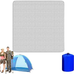 Sleeping Mats for Camping, Foil Floor Tent Mat, Foam Sleeping Mat, Foldable Double-Sided Insulating Waterproof Thermal Tent Mat, Floor Underlay for Outdoor Camping, Hiking, Travel, Picnic