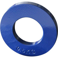 Sharplace Fractional Weight Training Plate, Green, 0.5 kg