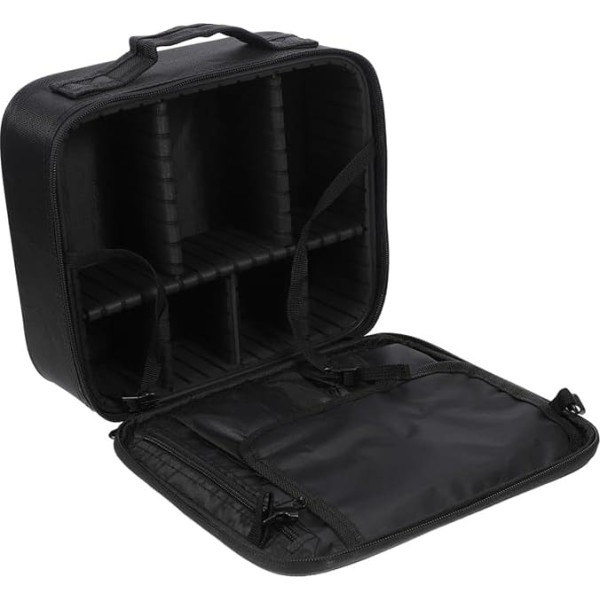 POPETPOP Kasten Aufbewahrungstasche für Angelausrüstung Angelköder Angelhaken Angeltasche Fishing Tackle Angel rucksäcke anglerzubehör hechtköder Oxford-Stoff mit hoher Dichte Black