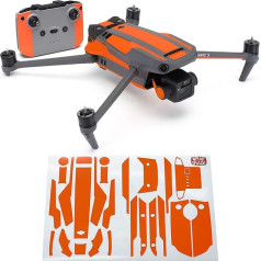 WRAPGRADE Skin Compatible with Mavic 3 / Mavic 3 Classic, Accent Colour (Neon Orange)