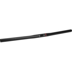 Bicycle Handlebar, Carbon Fibre, Flat Bike, Straight Handlebar, Carbon Bicycle Bar End, 25.4 x 580 mm (Glossy Black)