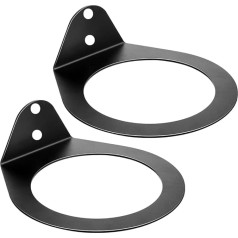 Puleuroy Medicine Ball Stand, Medicine Ball Wall Mount, 8.9 Inch Inner Diameter, 40 Kg, Wall Mount, Pack of 2