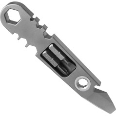 NIHENHAO Camping Gadget Outdoor Multitool Survival Pry Tool Hiking for Camping, Hiking and Outdoor
