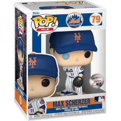 Funko 61470 POP MLB: Dodgers- Max Scherzer (Home Jersey)