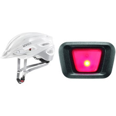 uvex True Bicycle Helmet - White / Silver