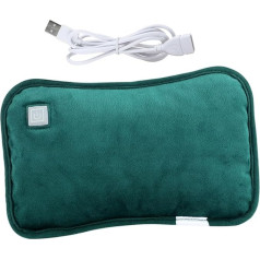 MILISTEN Waterless Hand Warmer Bed Heater USB Heating Water Bag Reusable Bag Instant Cube Mat Einhelll Portable Hot Water Bottle Electric Heating Water Bag Flannel
