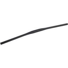 Dilwe Bicycle Riser Handlebar, Aluminium Alloy Biking Flat Trail Handlebar for Mountain Bike Road Bikes (31.8 x 780 mm)