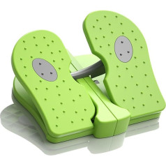 Foot Stepper Machine, Reinforced Nylon Mini Stepper Trainer, Quiet, Foldable Leg Workout Trainer Under Desk