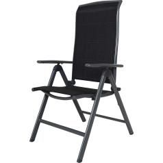 Chicreat Upholstered, Folding High-Back Chair/Lounger/Footstools