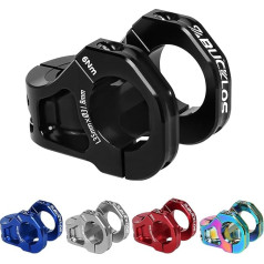 BUCKLOS Mountainbike-Vorbau, CNC, kurzer Vorbau, 35 mm, ultraleicht, hohl, hochfeste Aluminiumlegierung, Downhill-Riser, MTB-Vorbauten geeignet für XC/BMX/Folding/Trail/Gravel/E-Bike