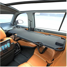WDMNAO Auto Campingbett für Mitsubishi Pajero Sport 2011-2024, Auto Klappbett Autoreisebett Feldbett Klappbar Camping Bett für Erwachsene Schlafen Auto Zubehör