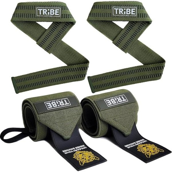 Heavy Duty Wrist Wraps and Lifting Straps - 21