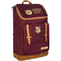CERDÁ LIFE'S LITTLE MOMENTS, Mochila Harry Potter Con Bolsillo Lateral, Compartimento para Portátil y Espalda Ergonómica | Asas Acolchadas-Licencia Oficial Warner Bros Unisex Adulto, Rojo, Estándar,