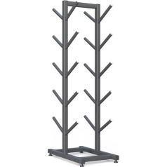CXJGCRDM Floor Sample Holder, Floor Stand, Ski Organiser Rack, 5/7 Tier Metal Snowboard Storage Rack, Home Gym Organiser Holder, Snowboard Floor Stand Organizer for Garage and Home