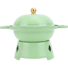 Alcohol Cooker, Hot Pot, Versatile Aluminium Alloy Cooking Pot, Cooking Pot with Pot, Liquid Cooker, Camping Stove Home, Hotel, Restaurant (Light)