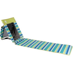 Coleman Utopia Breeze Liegende Strandmatte mit integriertem Kühler, faltbare Strandmatte mit Netzrücken und Schultergurten für Strand, Pool, Picknick oder Entspannung im Garten