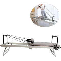 Foldable Pilates Reformer Machine for Home Gym Core Bed Equipment with 250 lbs Load Capacity