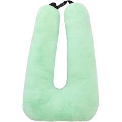 Reisekissen fürs Auto,Autoschlafkissen,Weiches U-förmiges Schlafkissen für Kinder und Erwachsene | Nacken- und Kopfstützen-Sicherheitsgurtkissen, abnehmbares, bequemes Nackenkissen für Fernreisen